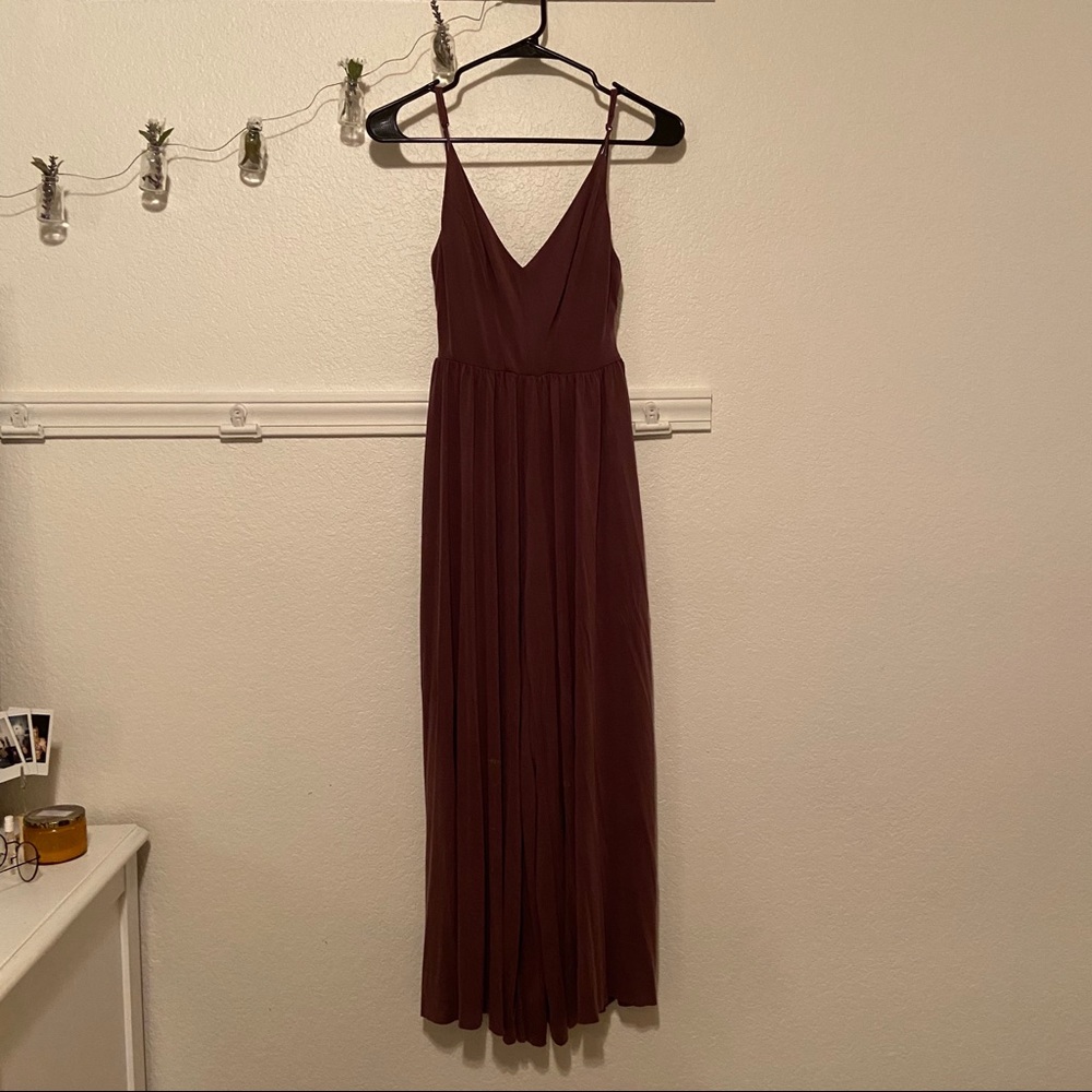 UO Maroon Jumpsuit